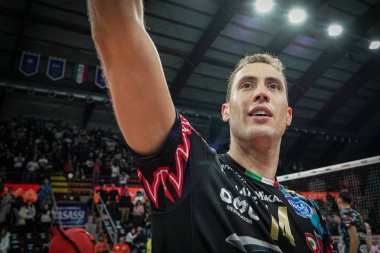 İtalyan Voleybol Erkekler Kupası çeyrek finali - Sir Safety Conad Perugia Kioene Padova 'ya karşı