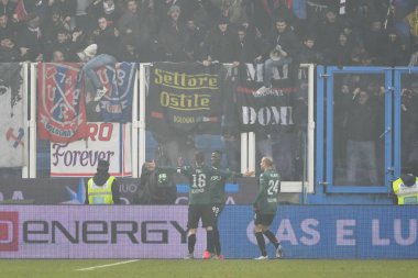 İtalyan Serisi A futbol maçı Spal Bologna 'ya karşı