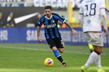 İtalyan Serie A futbol maçı Fc Internazionale - Cagliari Calcio