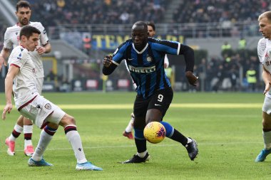 İtalyan Serie A futbol maçı Fc Internazionale - Cagliari Calcio