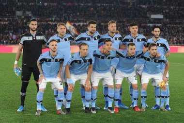 Roma, Ss Lazio 'ya karşı İtalya Serie A futbol karşılaşması