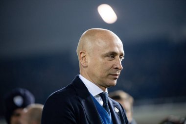 İtalyan Futbolu Serisi A Erkekler Şampiyonası Brescia Milan 'a karşı