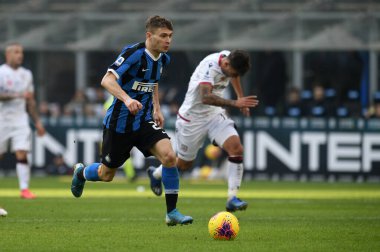 İtalyan Serie A futbol maçı Fc Internazionale - Cagliari Calcio