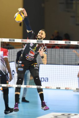 İtalyan Voleybol Erkekler Kupası Çeyrek Finali - Cucine Lube Civitanova Vero Volley Monza 'ya karşı