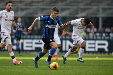 İtalyan Serie A futbol maçı Fc Internazionale - Cagliari Calcio