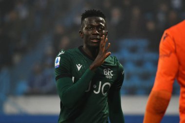 İtalyan Serisi A futbol maçı Spal Bologna 'ya karşı
