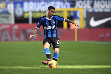 İtalyan Serie A futbol maçı Fc Internazionale - Cagliari Calcio