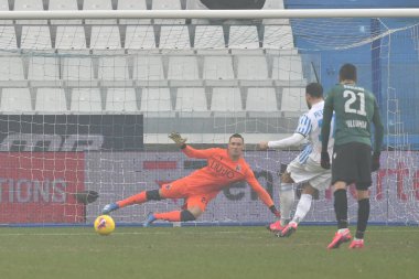 İtalyan Serisi A futbol maçı Spal Bologna 'ya karşı