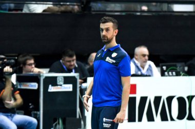 Voleybol Şampiyonları Ligi kadınları Imoco Volley Conegliano, C.S.M 'ye karşı. Volei Alba Blaj