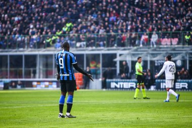 İtalyan Serie A futbol maçı Fc Internazionale - Cagliari Calcio