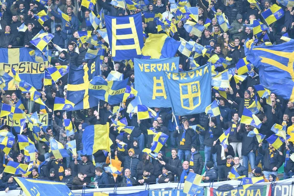 Italiano Série A jogo de futebol Hellas Verona vs US Lecce — Fotografia de Stock