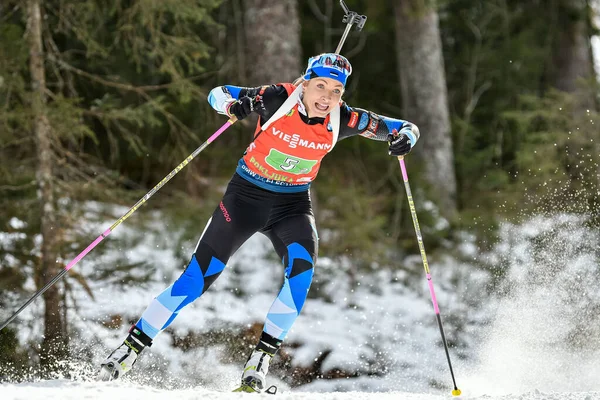 Biathlon Bmw Ibu VM - Single Mix Relay — Stockfoto