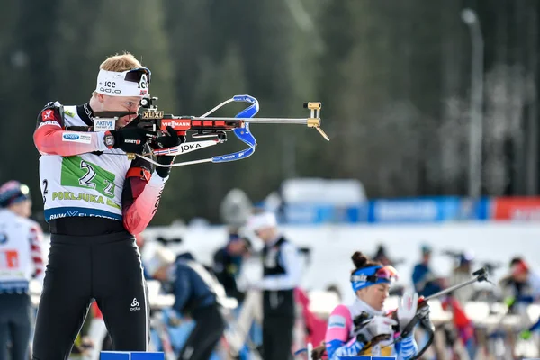 Coupe du monde BMW IBU de biathlon - Relais mixte — Photo