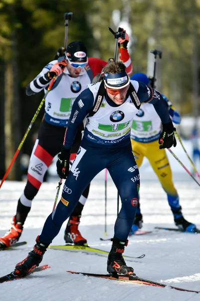 Biathlon BMW IBU World Cup - przekaźnik mieszany — Zdjęcie stockowe