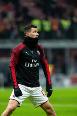 İtalya Tim Kupası Şampiyonluğu Ac Milan Torino 'ya karşı