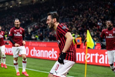 İtalya Tim Kupası Şampiyonluğu Ac Milan Torino 'ya karşı