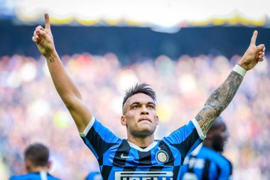 İtalyan Serie A futbol maçı Fc Internazionale - Cagliari Calcio