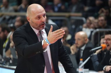 Basketbol Eurocup Şampiyonası Segafredo Virtus Bologna Dolomiti Energia Trento 'ya karşı