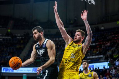 Basketbol Şampiyonlar Ligi Iberostar Tenerife Vef Riga 'ya karşı