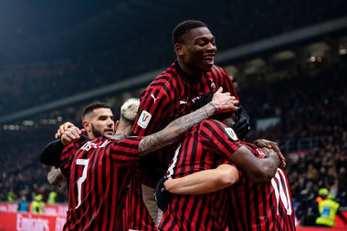 İtalya Tim Kupası Şampiyonluğu Ac Milan Torino 'ya karşı