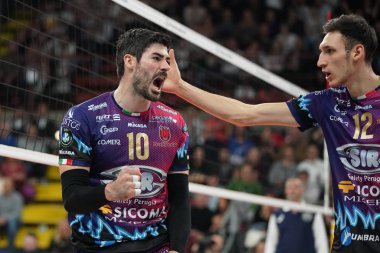 Voleybal Şampiyonlar Ligi Erkekler Şampiyonası Sir Sicoma Monini Perugia - Tours VB