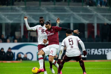 İtalya Tim Kupası Şampiyonluğu Ac Milan Torino 'ya karşı