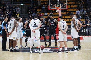 Basketbol Eurocup Şampiyonası Segafredo Virtus Bologna Dolomiti Energia Trento 'ya karşı