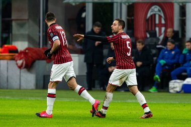 İtalya Tim Kupası Şampiyonluğu Ac Milan Torino 'ya karşı