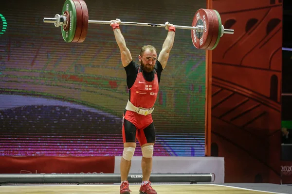 Halterofilismo IWF Copa do Mundo de Halterofilismo 2020 — Fotografia de Stock