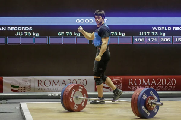 Levantamiento de pesas IWF Weightlifting World Cup 2020 — Foto de Stock