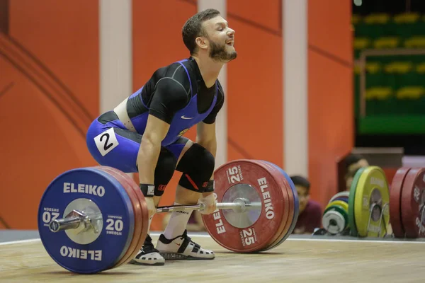 Halterofilismo IWF Copa do Mundo de Halterofilismo 2020 — Fotografia de Stock