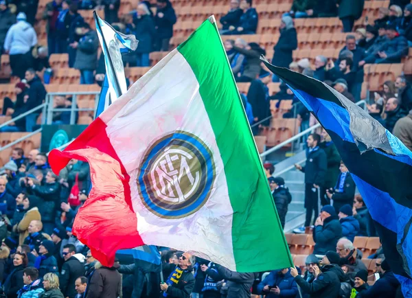 Italiano Serie A partido de fútbol FC Internazionale vs Cagliari Calcio — Foto de Stock