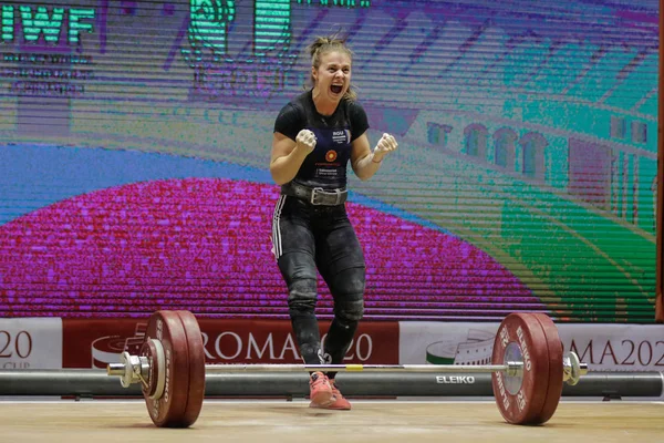 Halterofilismo IWF Copa do Mundo de Halterofilismo 2020 — Fotografia de Stock