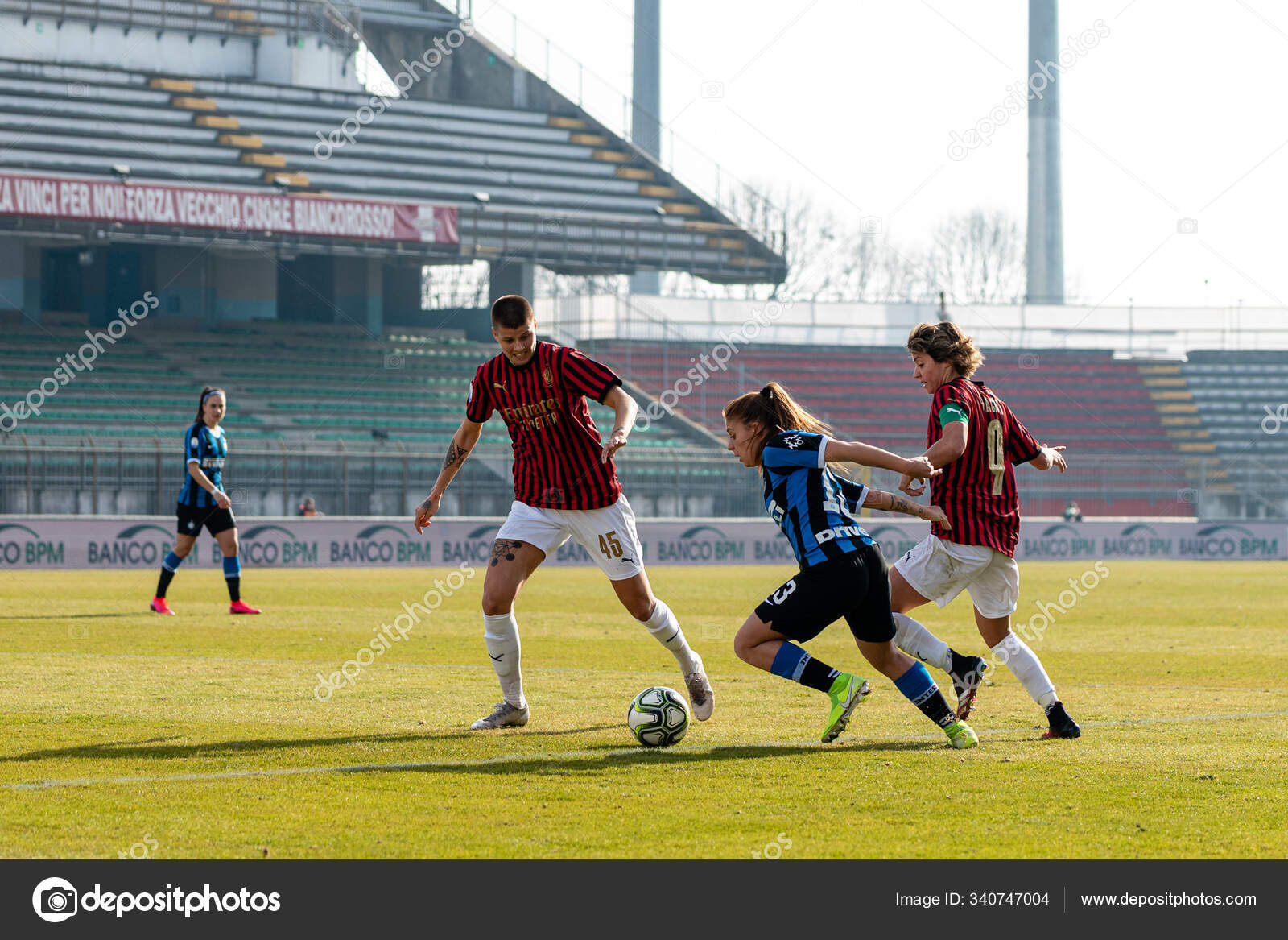 Football Italien Serie A Championnat Féminin AC Milan vs