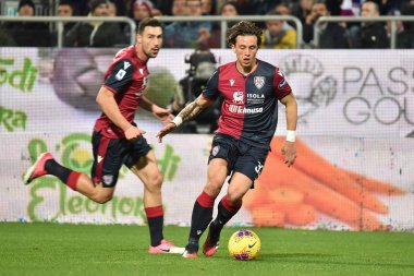 İtalyan Serisi A futbol maçı Cagliari Parma 'ya karşı