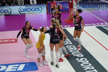 Voleybol İtalyan Kadınlar Kupası Finalleri 2020 - Imoco Conegliano Unet E-work Yamamay Busto Arsizio 'ya karşı
