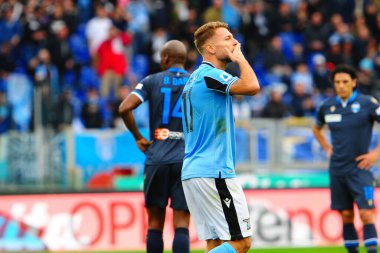 İtalya Serisi A futbol maçı Ss Lazio Spal 'e karşı