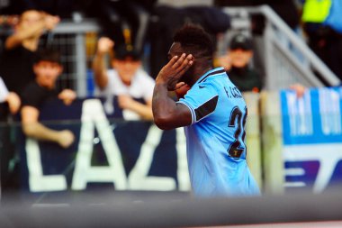 İtalya Serisi A futbol maçı Ss Lazio Spal 'e karşı