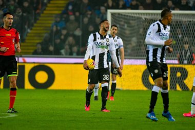 İtalya Serie A futbol maçı Udinese Calcio FC Internazionale 'ye karşı