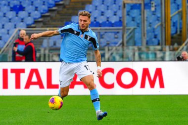 İtalya Serisi A futbol maçı Ss Lazio Spal 'e karşı