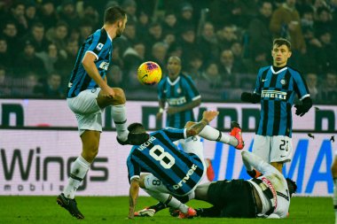 İtalya Serie A futbol maçı Udinese Calcio FC Internazionale 'ye karşı