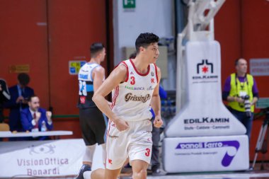İtalyan Basketbol Şampiyonası Vanoli Basket Cremona, Grissin Bon Reggio Emilia 'ya karşı