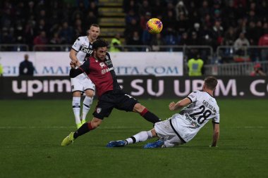 İtalyan Serisi A futbol maçı Cagliari Parma 'ya karşı