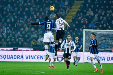 İtalya Serie A futbol maçı Udinese Calcio FC Internazionale 'ye karşı