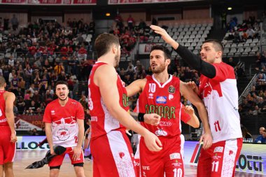 İtalyan Basketbol Şampiyonası Virtus Roma, Oriora Pistoia 'ya karşı