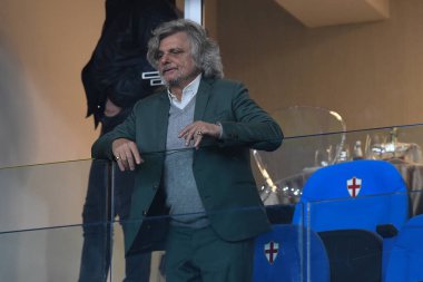 İtalyan Serisi A futbol maçı Sampdoria Ssc Napoli 'ye karşı