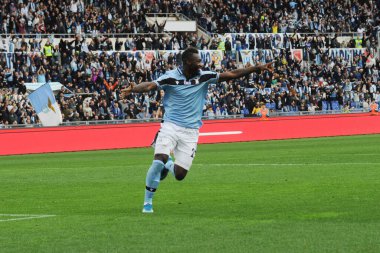 İtalya Serisi A futbol maçı Ss Lazio Spal 'e karşı