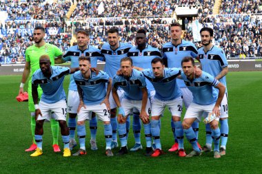 İtalya Serisi A futbol maçı Ss Lazio Spal 'e karşı