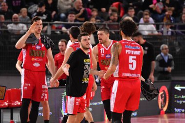 İtalyan Basketbol Şampiyonası Virtus Roma, Oriora Pistoia 'ya karşı