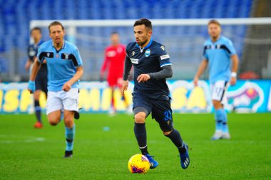 İtalya Serisi A futbol maçı Ss Lazio Spal 'e karşı